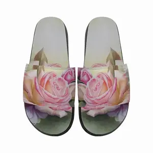 Men Melody Of Roses Slip On Slippers