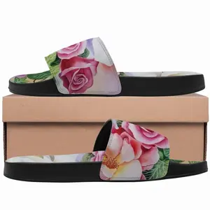 Men Roses In The Garden Slip On Slippers