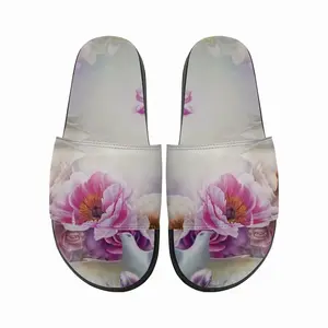 Men Floral Dance Slip On Slippers