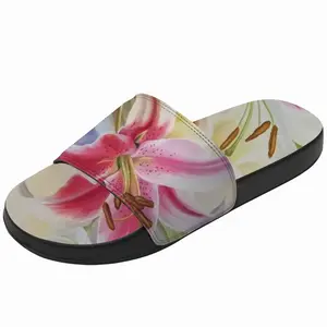 Men Poetry Of Flowers Slip On Slippers