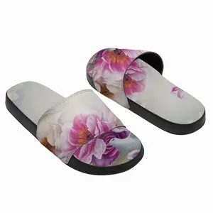 Men Floral Dance Slip On Slippers