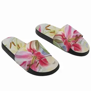 Men Poetry Of Flowers Slip On Slippers