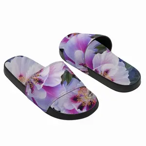 Men Peonies In The Garden Slip On Slippers