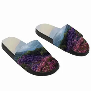 Men Where Flowers Live Slip On Slippers