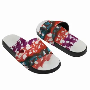 Men Calligraphic Landscape 010 Slip On Slippers