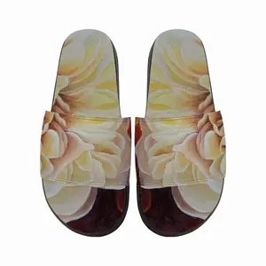 Men Roses Slip On Slippers