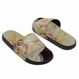 Men Roses Slip On Slippers