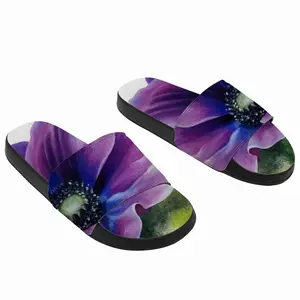 Men Violet Charm Slip On Slippers