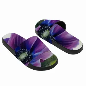 Men Violet Charm Slip On Slippers