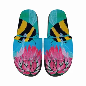 Men Flights Of The Bumblebee Animals Insects Clever Botanical Garden Flora Slip On Slippers