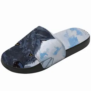 Men Wolf - Animals Wild Collage Design Decor Ideas Interior Slip On Slippers