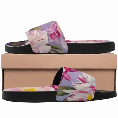 Men The Kingdom Of Peonies Slip On Slippers