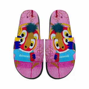 Men Fashionista - Bird Animals Pink Yellow Balenciaga Slip On Slippers