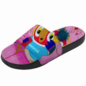 Men Fashionista - Bird Animals Pink Yellow Balenciaga Slip On Slippers