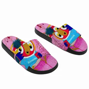 Men Fashionista - Bird Animals Pink Yellow Balenciaga Slip On Slippers