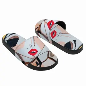 Men Fashion Girl - Watercolor Markers Fashion Girl Style Fashion Girl Blogger Influencer Slip On Slippers