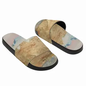 Men Gold Station Slip On Slippers