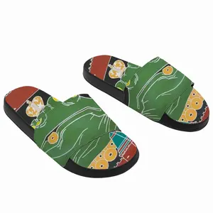 Men Tree Legged Toad Politics Political Animals Humour King Emperor Slip On Slippers