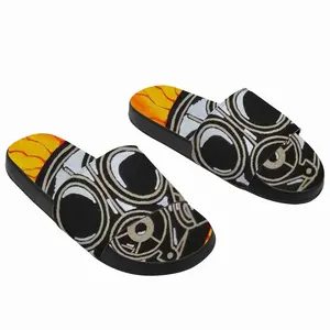 Men Earth Pandemic Interior Decor Street Art Slip On Slippers