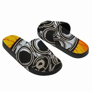 Men Earth Pandemic Interior Decor Street Art Slip On Slippers