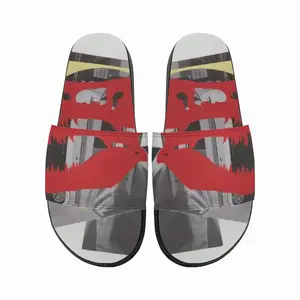 Men Jurassic Park Slip On Slippers