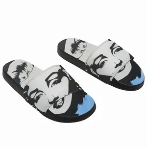 Men Marilyn Monroe - Girl Women Blonde Fashion Art Poster Slip On Slippers