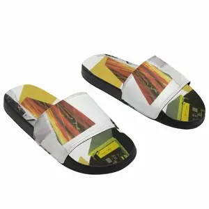 Men Singer Collage Slip On Slippers