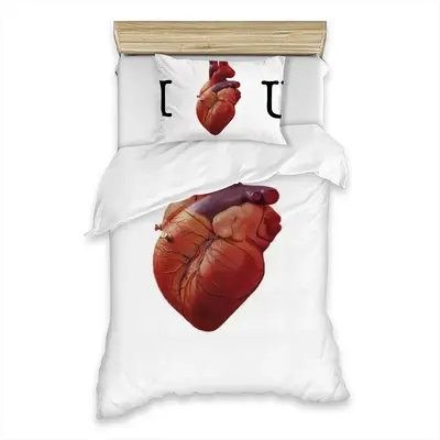 I Love You Quilt Cover (Multi-Size, Single Bed)