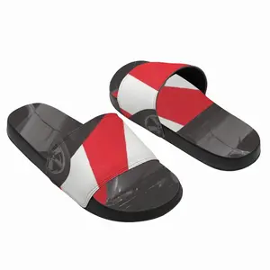 Men Accident Collage Slip On Slippers