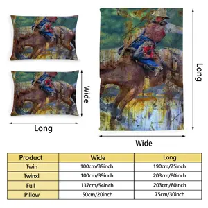 Rodeo0 Quilt Cover (Multi-Size, Single Bed)