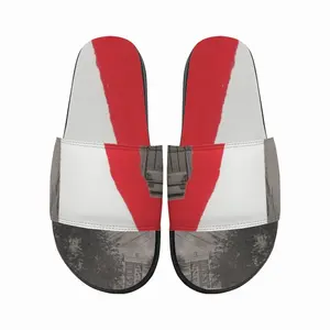 Men Collage Slip On Slippers