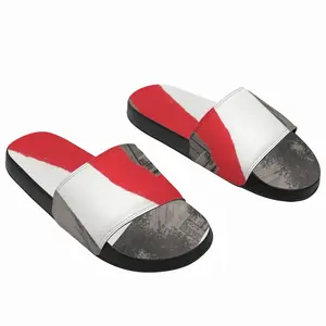 Men Collage Slip On Slippers