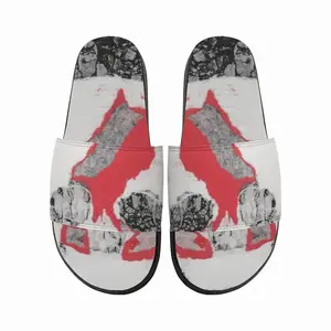 Men Skull Slip On Slippers