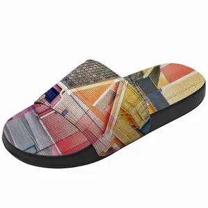 Men Candy-Colored Slip On Slippers