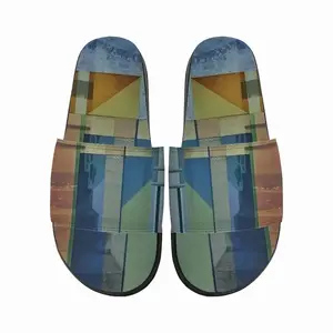 Men Into The Moon Slip On Slippers