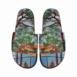 Men Deep Breath Slip On Slippers