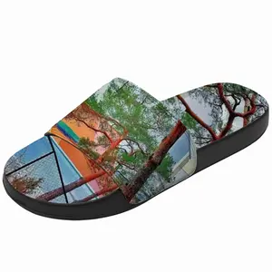 Men Deep Breath Slip On Slippers