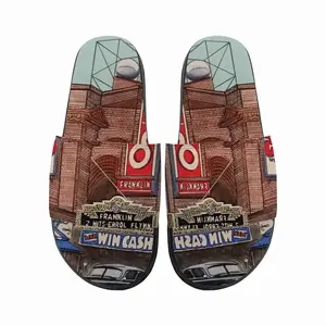 Men Rko Theater New York City Slip On Slippers