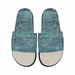 Men Arctic Blue Slip On Slippers