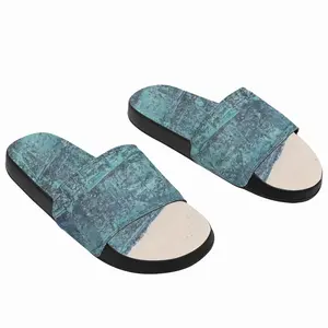 Men Arctic Blue Slip On Slippers