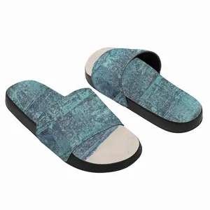 Men Arctic Blue Slip On Slippers