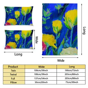 Tulips-1 Quilt Cover (Multi-Size, Single Bed)