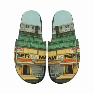 Men Supermarket New York City Slip On Slippers