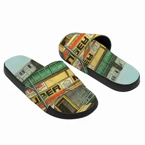 Men Supermarket New York City Slip On Slippers