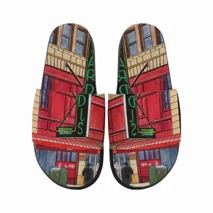 Men Sardis Restaurant New York City Slip On Slippers