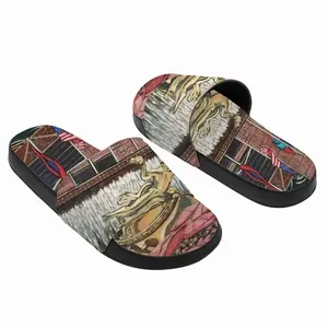 Men Rockefeller Center New York City Slip On Slippers