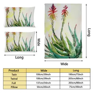 Aloe Quilt Cover (Multi-Size, Single Bed)