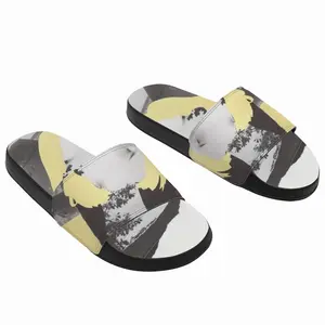 Men Yellow Slip On Slippers