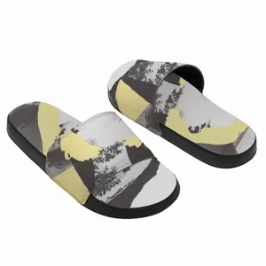 Men Yellow Slip On Slippers