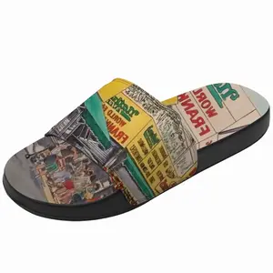 Men Nathans Of Coney Island New York City Slip On Slippers